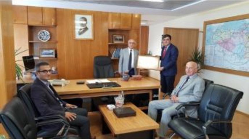 Başkan Yal&ccedil;ın&rsquo;dan Karayolları 14. B&ouml;lge M&uuml;d&uuml;r&uuml; Yazıcıoğlu&rsquo;na Ziyaret