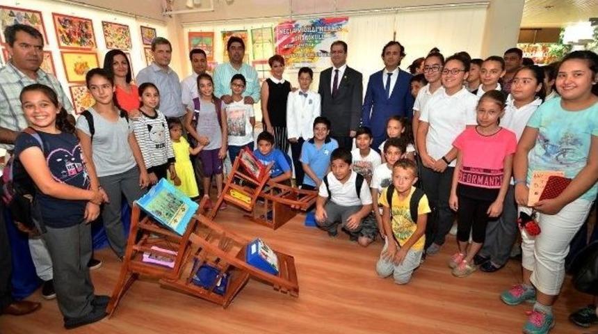 Fo&ccedil;alı &Ouml;ğrencilerden Resim Sergisi