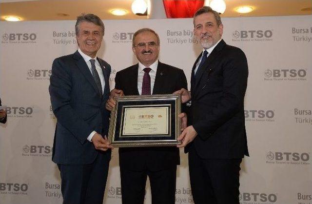 Btso 127. Yaşını Bursa Protokolü Ve İş Dünyası İle Kutladı