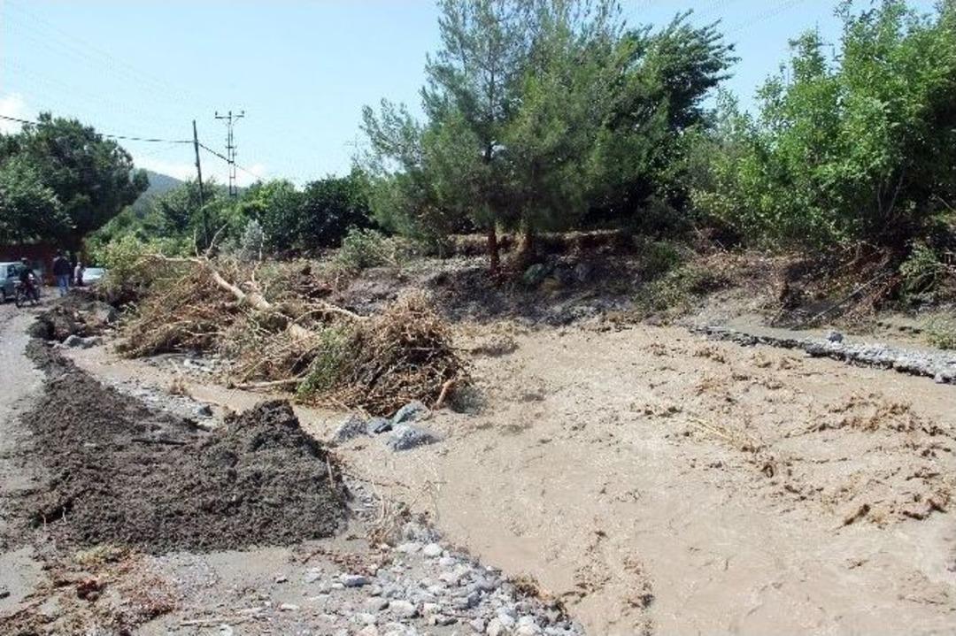 D&ouml;rtyol&rsquo;da Sel: 10 Evi Ve 2 Ahırı Su Bastı, 40 Tavuk Telef Oldu, İki K&ouml;pr&uuml; Hasar G&ouml;rd&uuml;