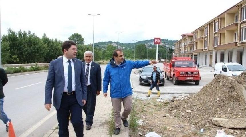 Milletvekili Tun&ccedil; Taşkın Koruma &Ccedil;alışmalarını İnceledi