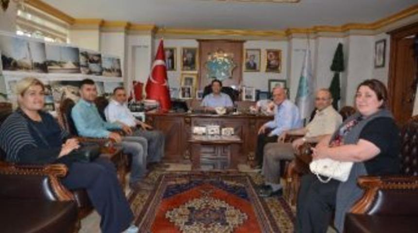 &Ccedil;evre Ve Şehircilik İl M&uuml;d&uuml;r&uuml; Yıldız&rsquo;dan, Başkan Yazgı&rsquo;ya Ziyaret