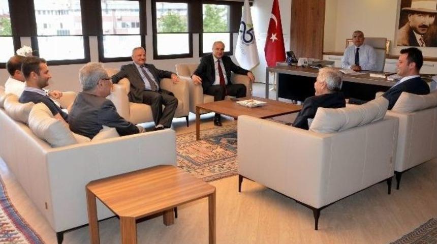 Teski Genel M&uuml;d&uuml;r&uuml; Başa &Ccedil;orlu Belediye Başkanı&rsquo;nı Ziyaret Etti