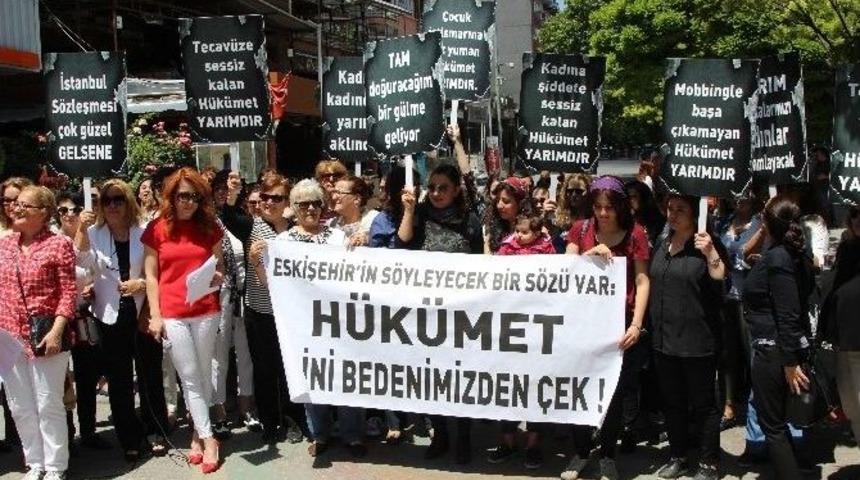 Kadına Y&ouml;nelik Şiddette Eskişehir Dayanışması
