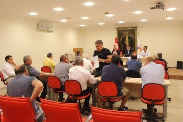 Başkan Rahmi Gençer, Osb Yatırımcıları İle Bir Araya Geldi