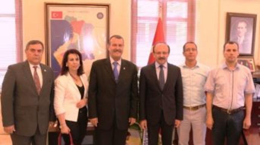 İsmo&rsquo;dan Kaymakam &Ouml;zyiğit&rsquo;e Ziyaret