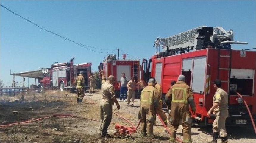 Fo&ccedil;a&rsquo;da Yangına Anında M&uuml;dahale