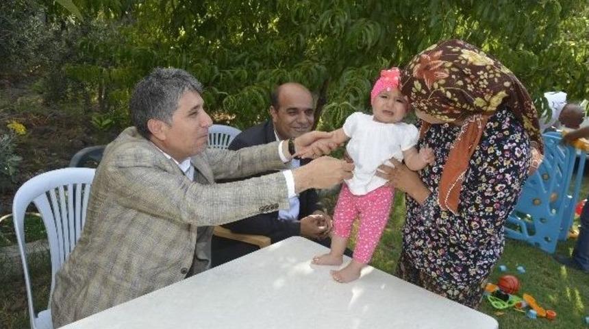 Başkan Yavuz&rsquo;dan Şehidin 8 Aylık &Ccedil;ocuğuna Oyun Grubu