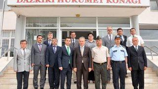 Afyonkarahisar Valisi Güner, İlçelere Veda Ziyaretinde Bulundu