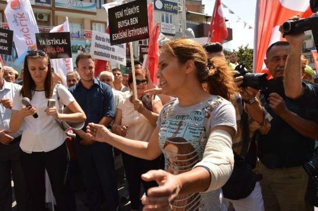 Bayan Esnaftan Chp&rsquo;lilere &ldquo;daha Saygılı Miting Yapın&rdquo; Tepkisi