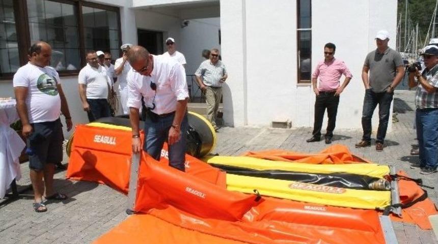 Marmaris&rsquo;te Deniz Kirliliği Tatbikatı Ger&ccedil;ekleştirildi