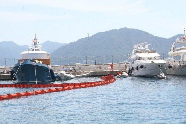 Marmaris’te Deniz Kirliliği Tatbikatı Gerçekleştirildi