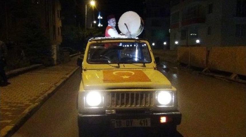 &rsquo;jipli Davulcu&rsquo; İlgi Odağı Oldu