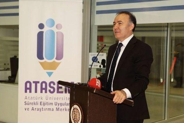 Atatürk Üniversitesi’nde Pte Academıc Sınav Merkezi Açılışı