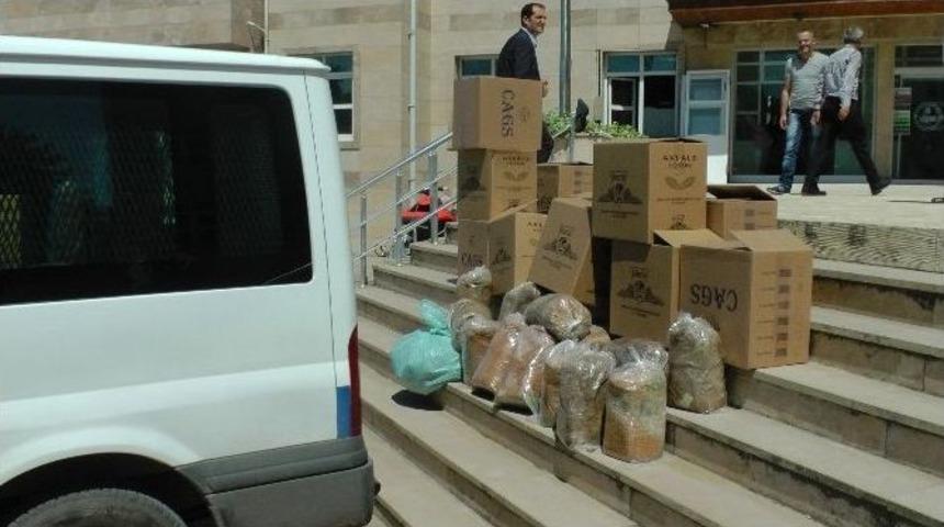 Ka&ccedil;ak T&uuml;t&uuml;nler İmha Edildi