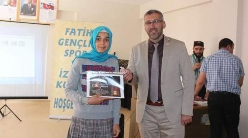 Sarıcakaya&rsquo;da Ufka Yolculuk Hadis Yarışması