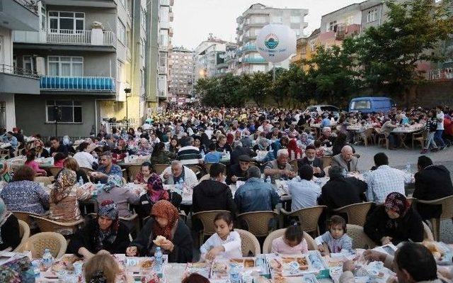 Üç Mahalle Aynı Sofrada Buluştu