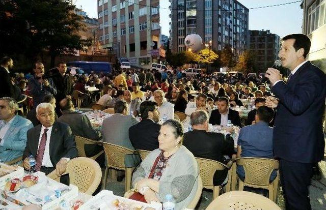 Üç Mahalle Aynı Sofrada Buluştu