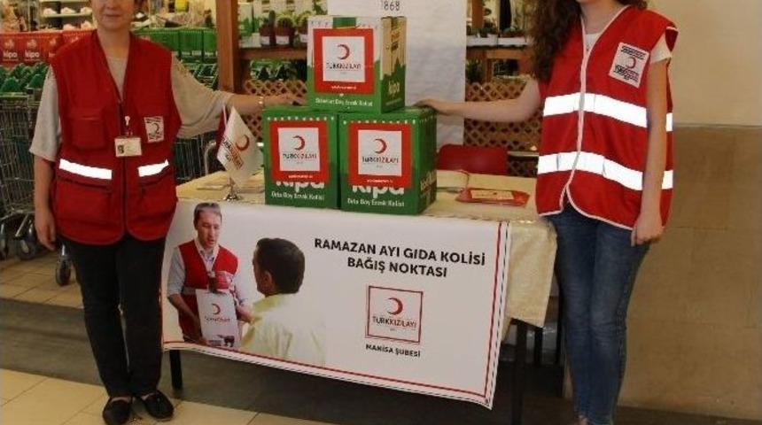Kızılay&rsquo;dan Ramazan Kolisi Yardımı