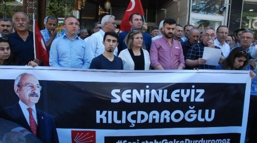 Chp&rsquo;lilerden Mermi Protestosu