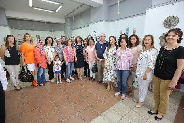 Denizli’de Sanatın Dokunuşları Sergisi Açıldı