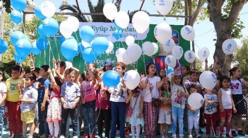 Minikler Tekne Orucunu Ey&uuml;p&rsquo;te A&ccedil;tı