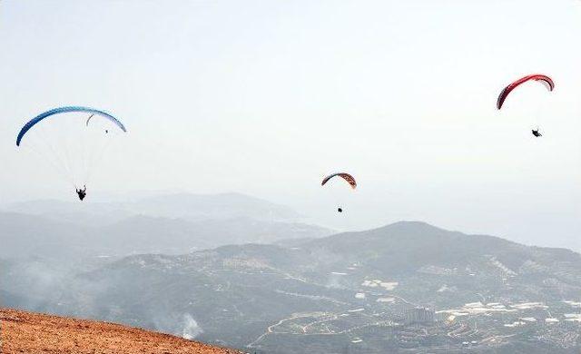 Türkiye Yamaç Paraşütü Şampiyonası 3. Etabı Antalya’da Başladı