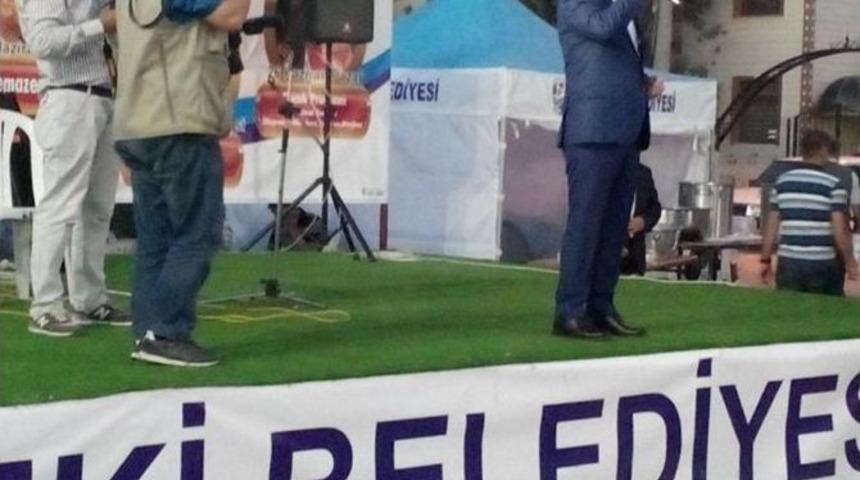 Turan Lapseki&rsquo;de İftar Programına Katıldı