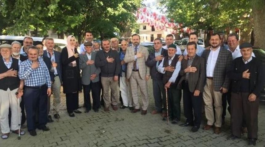 Ak Partili Vekiller 4 Bin Dekar Alanı Sulayacak Tesisi Yerinde İnceledi