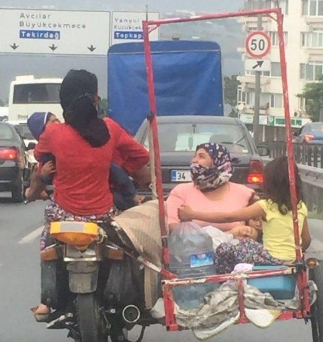 (özel Haber) İstanbul’da Tehlikeli Yolculuklar Kamerada