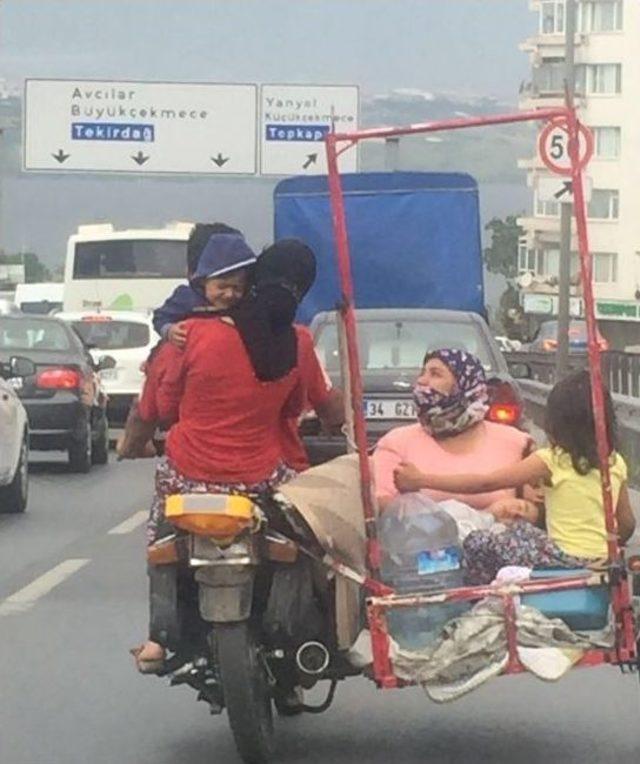 (özel Haber) İstanbul’da Tehlikeli Yolculuklar Kamerada