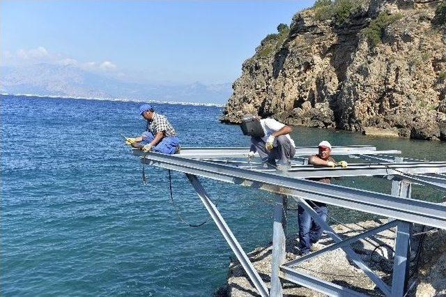 Muratpaşa Belediyesi’nde Halk Plajı Çalışmaları Hızlandı