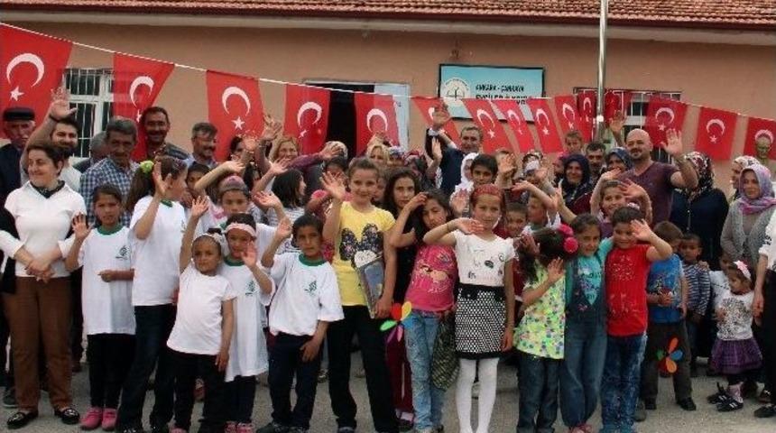 Belediyeden K&ouml;y Okullarına Yıl Sonu Şenliği