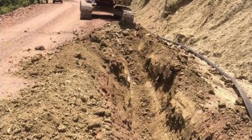 Asat Kumluca&rsquo;da İ&ccedil;me Suyu Şebekelerini Yeniliyor