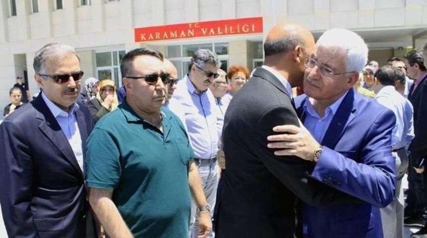 Vali Murat Koca Karaman&rsquo;dan Ayrıldı