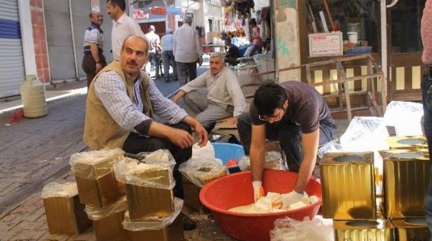 (&ouml;zel Haber) Siirt&rsquo;te &rsquo;otlu Peynir&rsquo; Yapımı Başladı