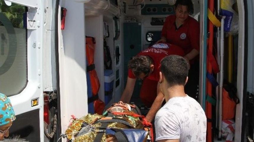 Fethiye&rsquo;de Kayalıklardan D&uuml;şen Kişi Kurtarıldı