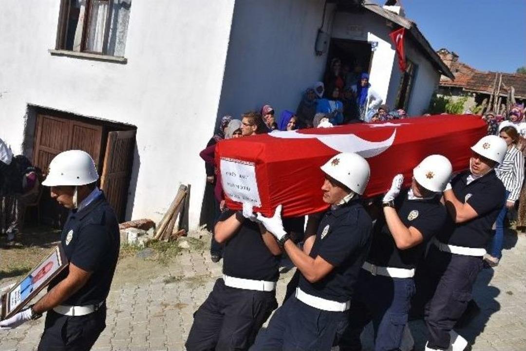 Şehit Polis Son Yolculuğuna Uğurlandı