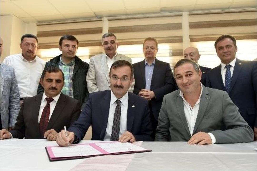 G&uuml;m&uuml;şhane&rsquo;de Karşıyaka Tabiat Parkı Yer Teslim T&ouml;reni Ger&ccedil;ekleştirildi