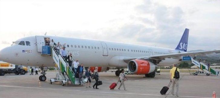 Gazipaşa-alanya İlk Airbus A321’ı Karşıladı