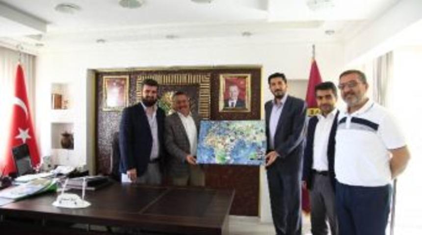 Başkan Tutal&rsquo;a İmh&rsquo;den Ziyaret