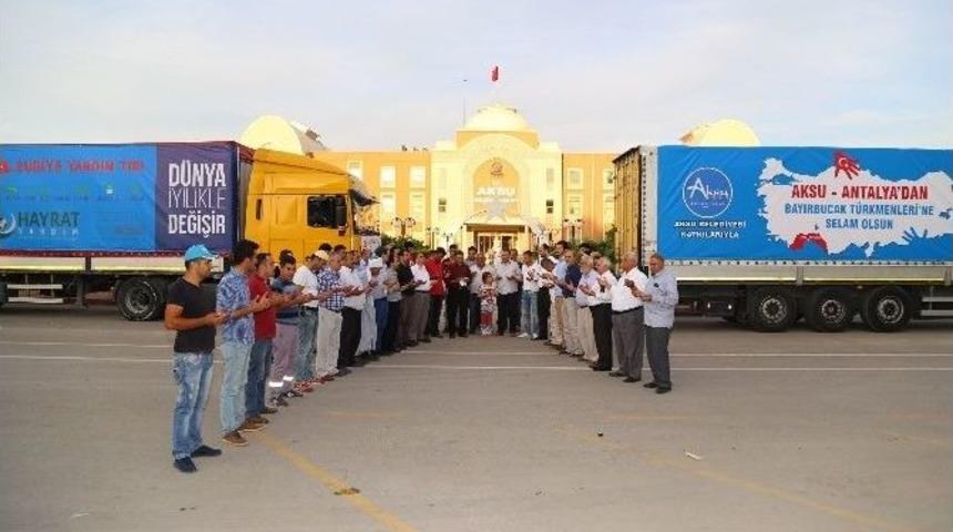 Antalya&rsquo;dan Kuzey Irak&rsquo;taki T&uuml;rkmenlere Yardım