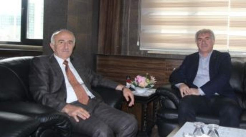 Vali Odabaş&rsquo;tan Belediye Başkanı Memiş&rsquo;e Veda Ziyareti