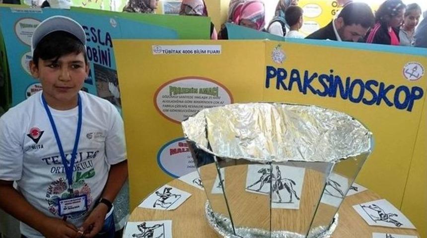 Karpuzlu&rsquo;da İlk Kez Bilim Fuarı D&uuml;zenlendi