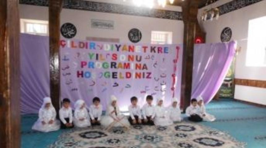 &Ccedil;ıldır Kur&rsquo;an Kursu &Ouml;ğrencilerinden Program