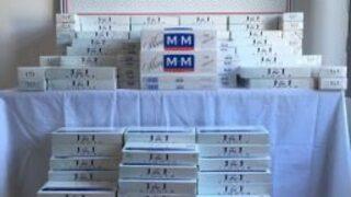 Afyonkarahisar’da Jandarma 4 Bin 228 Paket Gümrük Kaçağı Sigara Ele Geçirdi