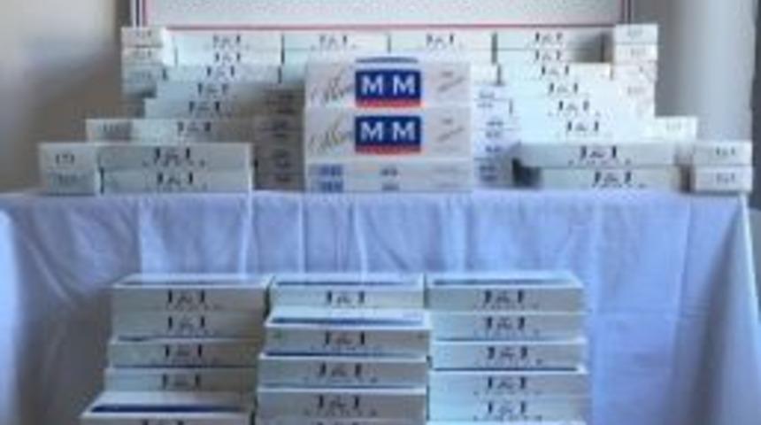 Afyonkarahisar&rsquo;da Jandarma 4 Bin 228 Paket G&uuml;mr&uuml;k Ka&ccedil;ağı Sigara Ele Ge&ccedil;irdi