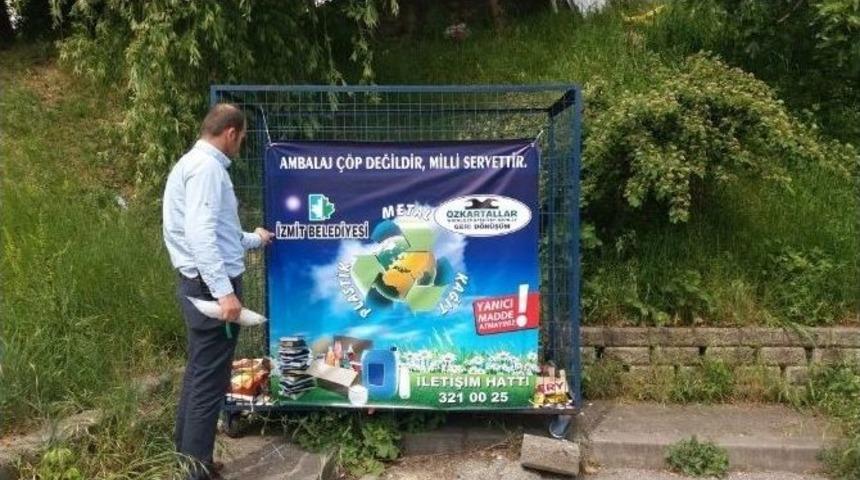 İzmit Belediyesi&rsquo;nden Geri D&ouml;n&uuml;ş&uuml;m Kafesi