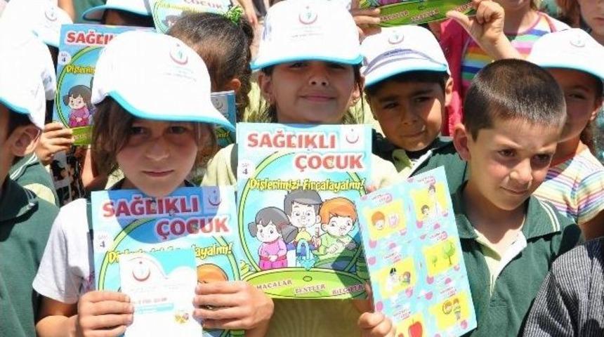 Mobil Sağlıklı Yaşam Aracı Minik &Ouml;ğrencilerle Buluştu