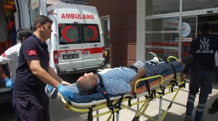 Sıcaktan Bayılıp Hastanelik Oldu